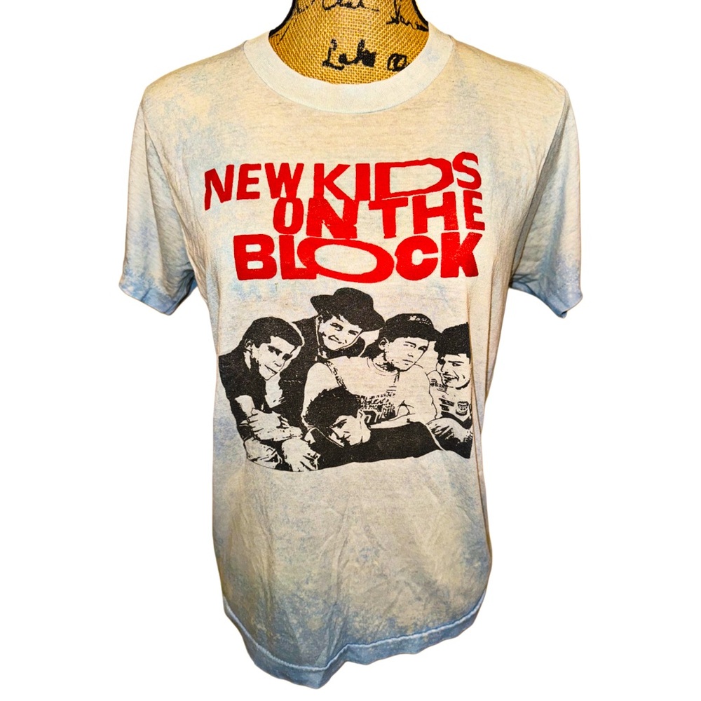 Screen Stars New Kids On The Block Tee Vintage thin
